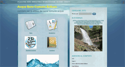 Desktop Screenshot of acquabenecomunebelluno.it